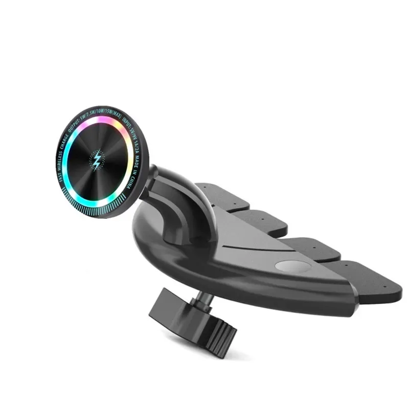 Support de voiture magnétique MagSafe avec chargeur sans fil pour fente CD - Image 2