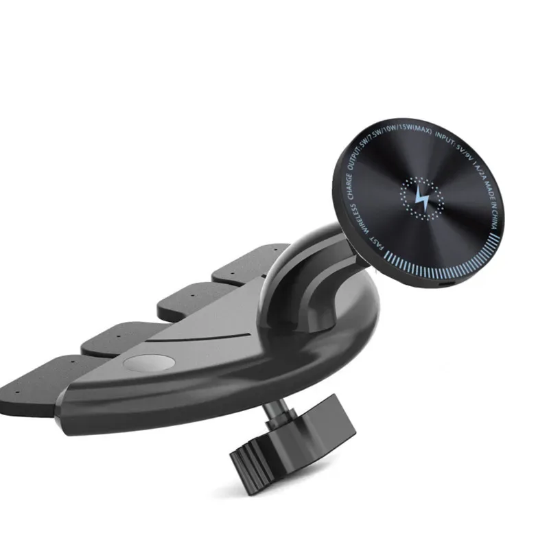 Support de voiture magnétique MagSafe avec chargeur sans fil pour fente CD - Image 3