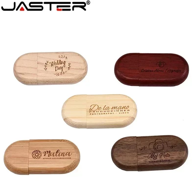 Clé USB en bois JASTER avec coffret - Logo personnalisé gratuit slide 4
