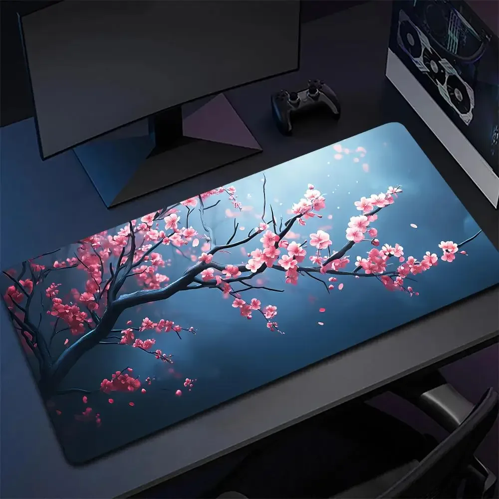 Grand tapis de souris style japonais - Fleurs de cerisier slide 11