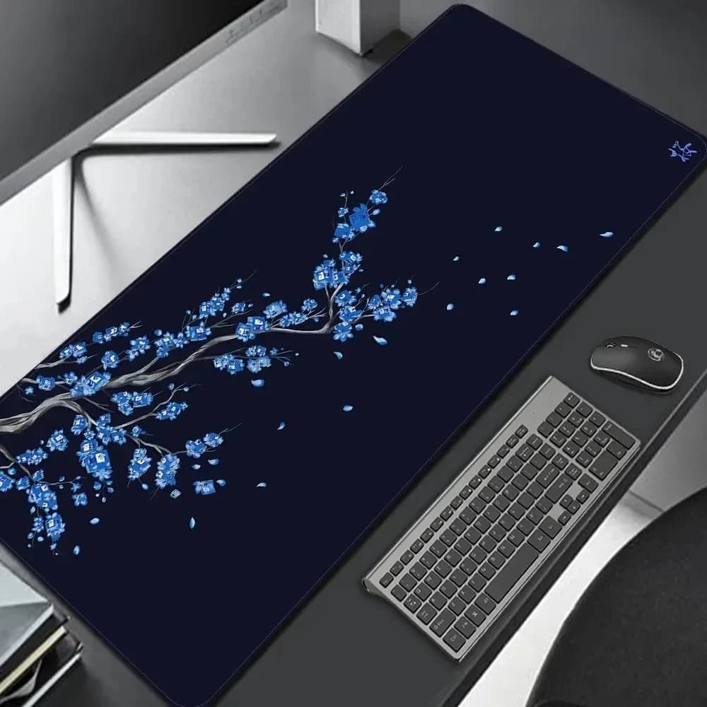 Grand tapis de souris style japonais - Fleurs de cerisier slide 8