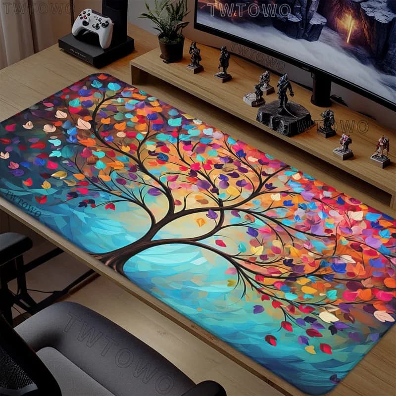 Tapis de souris XXL Arbre de Vie - Impression HD en caoutchouc naturel slide 7