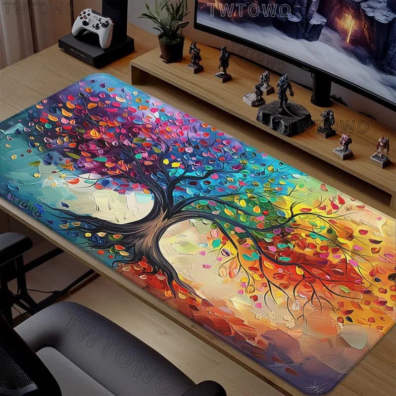 Tapis de souris XXL Arbre de Vie - Impression HD en caoutchouc naturel slide 8
