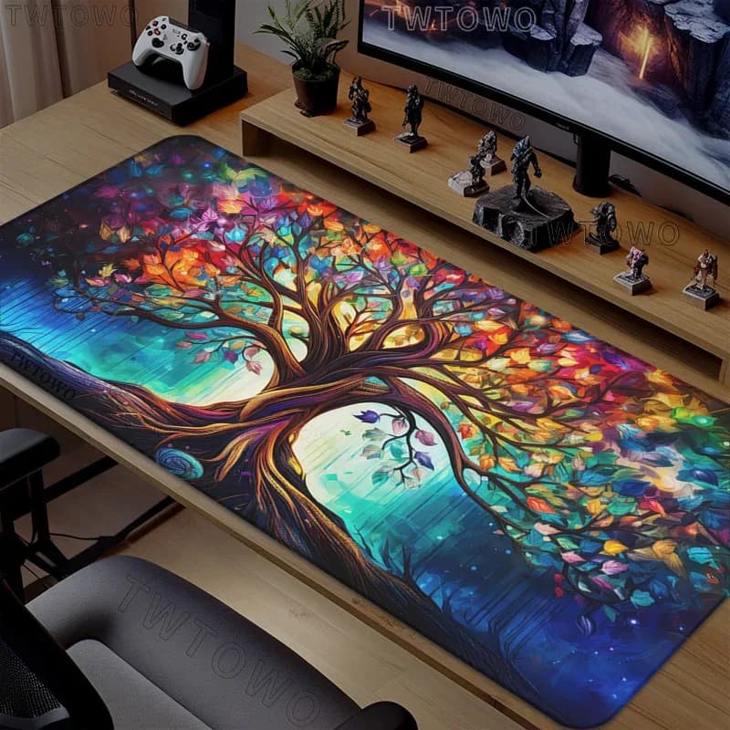 Tapis de souris XXL Arbre de Vie - Impression HD en caoutchouc naturel slide 10