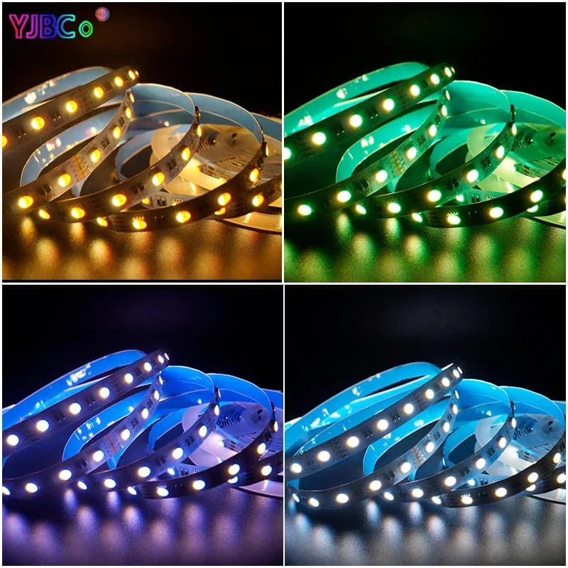 Ruban LED Flexible 5m RGBW / RGBWW - SMD 5050 - Haute Luminosité - Image 4