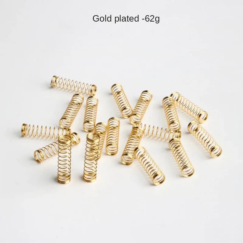 Ressorts de switches plaqués or pour clavier mécanique - Compatible Cherry MX slide 11