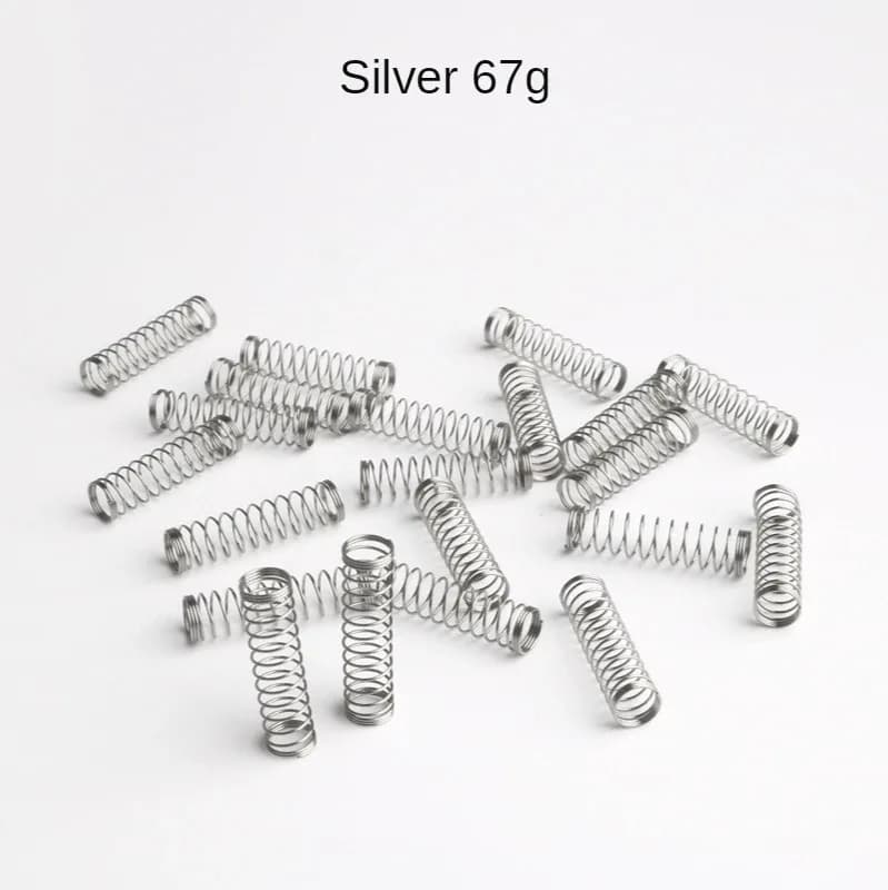 Ressorts de switches plaqués or pour clavier mécanique - Compatible Cherry MX slide 13