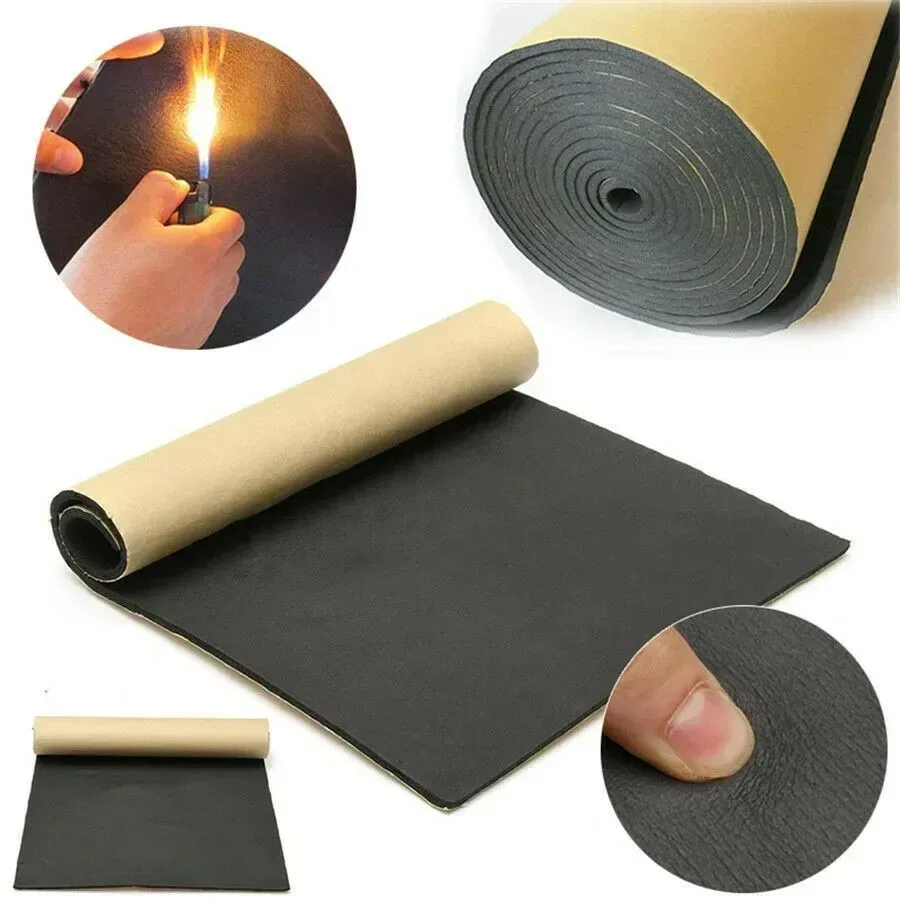 Isolant phonique et thermique pour voiture (30 x 50 cm, 8 mm) - Image 2