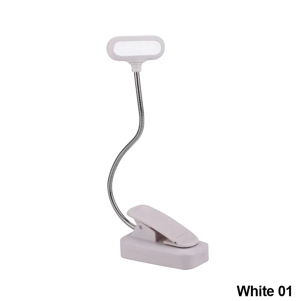 Mini lampe de lecture LED flexible à clip slide 7