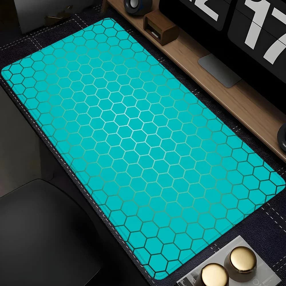 Tapis de bureau XXL design géométrique pour clavier et souris slide 12