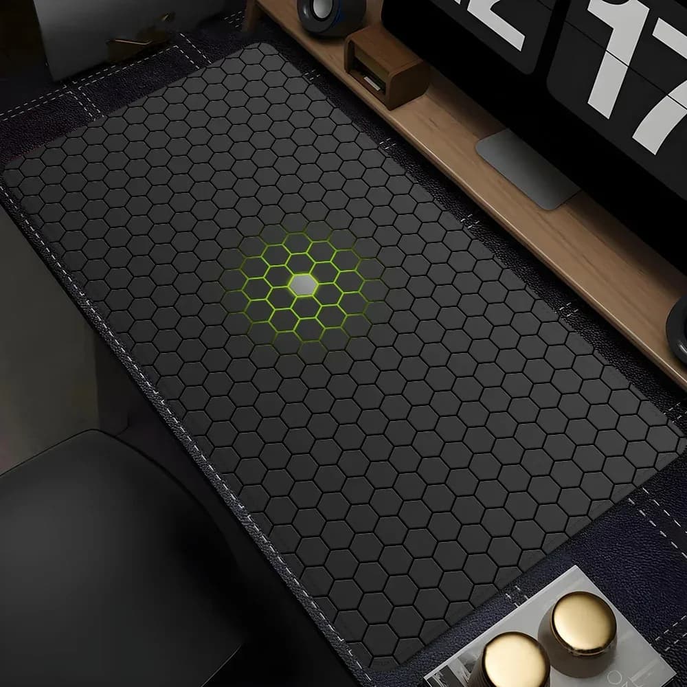 Tapis de bureau XXL design géométrique pour clavier et souris slide 19