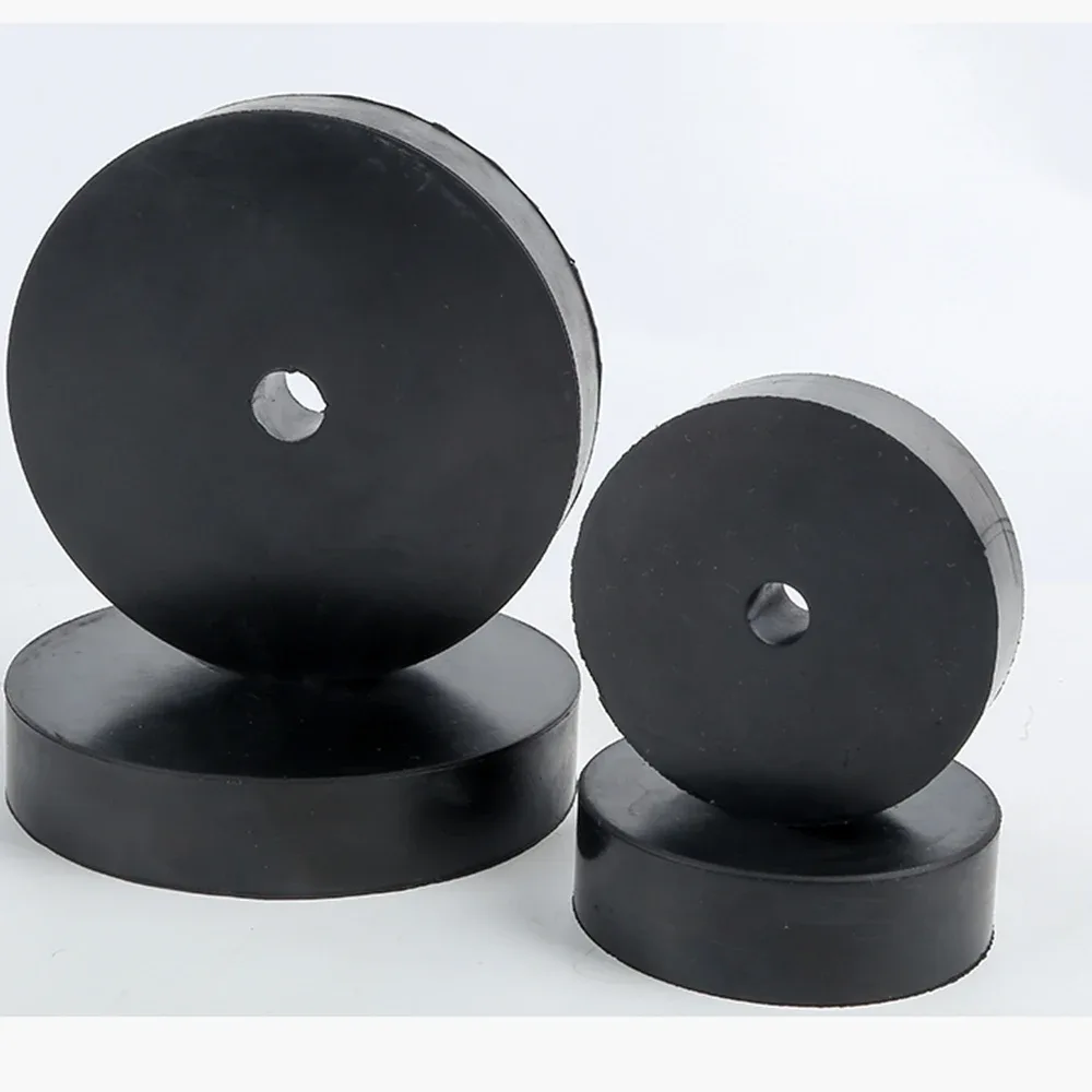 Patins de fixation circulaires en caoutchouc (Ø 20-25 mm) anti-vibrations et insonorisants - Image 3