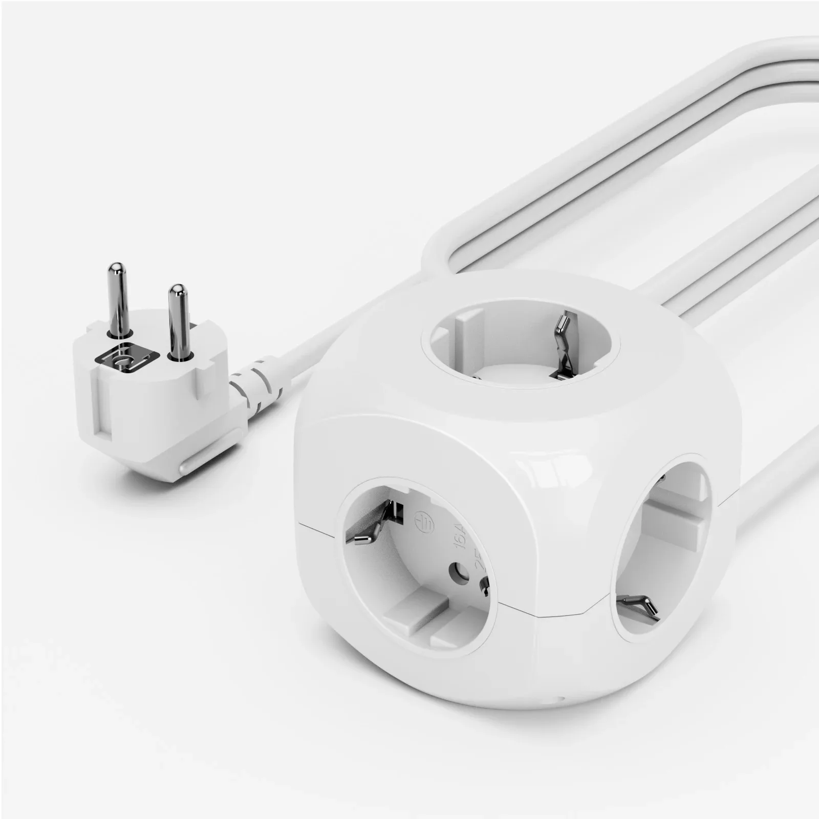 Multiprise avec rallonge de 1,8 m, prises secteur et ports USB-C slide 8
