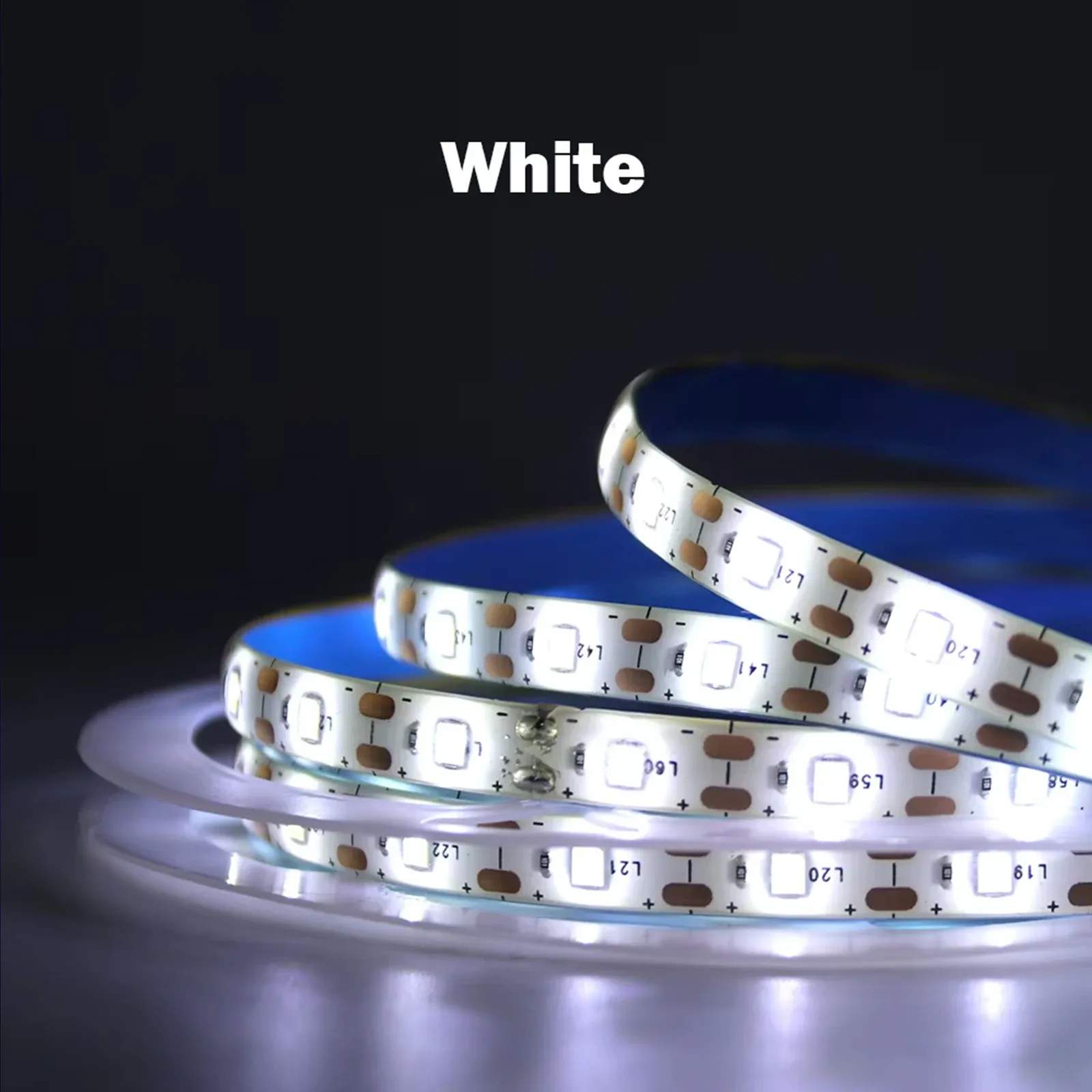 Ruban LED à Piles 3AA, SMD 2835, 60 LED/m, IP21/IP65, 1m à 5m slide 10