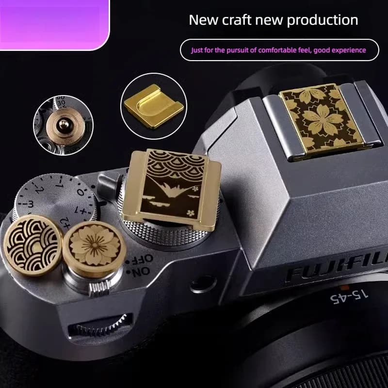 Cache-griffe flash en métal pour appareils photo Fujifilm - Image 2