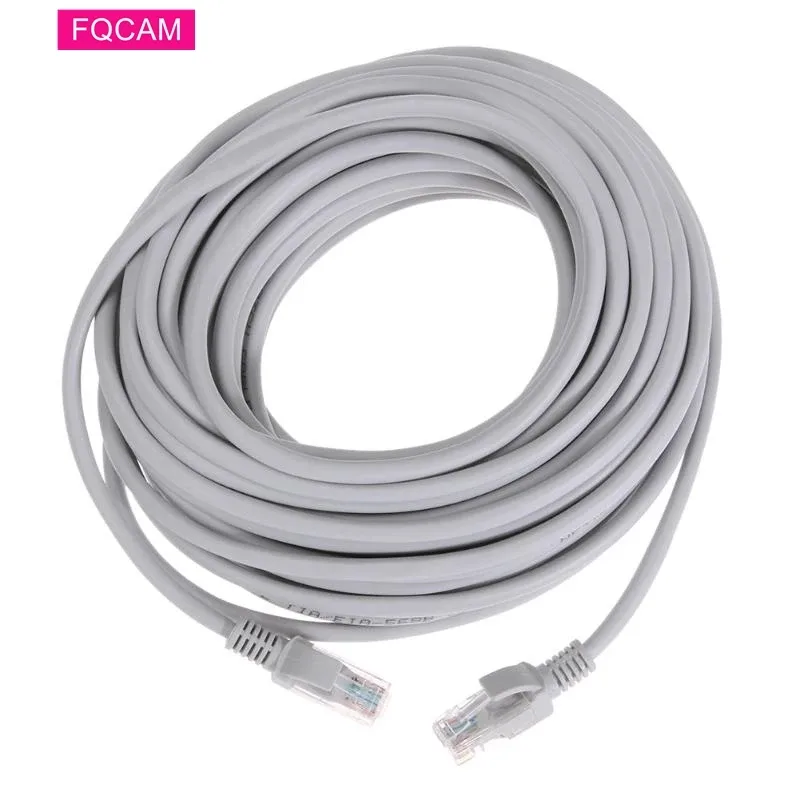 Câble Ethernet RJ45 Cat5e pour Caméra IP PoE et Système NVR