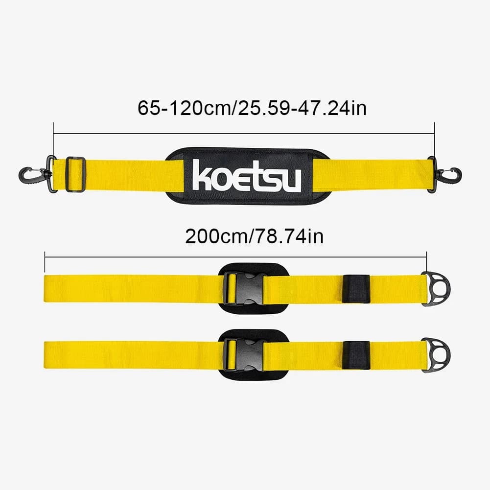 Sangle de transport réglable pour planche de surf et stand-up paddle slide 8