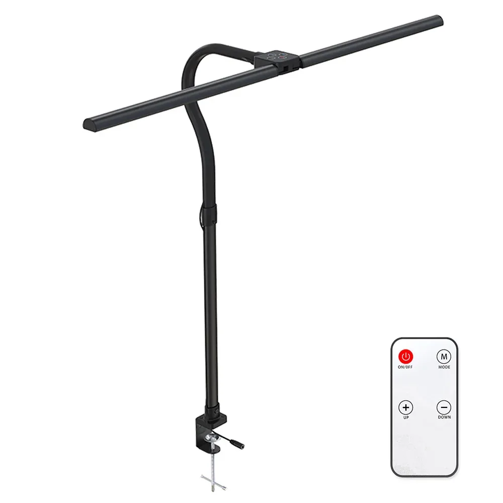 Lampe de bureau LED à double tête avec télécommande et intensité variable - 24W slide 7