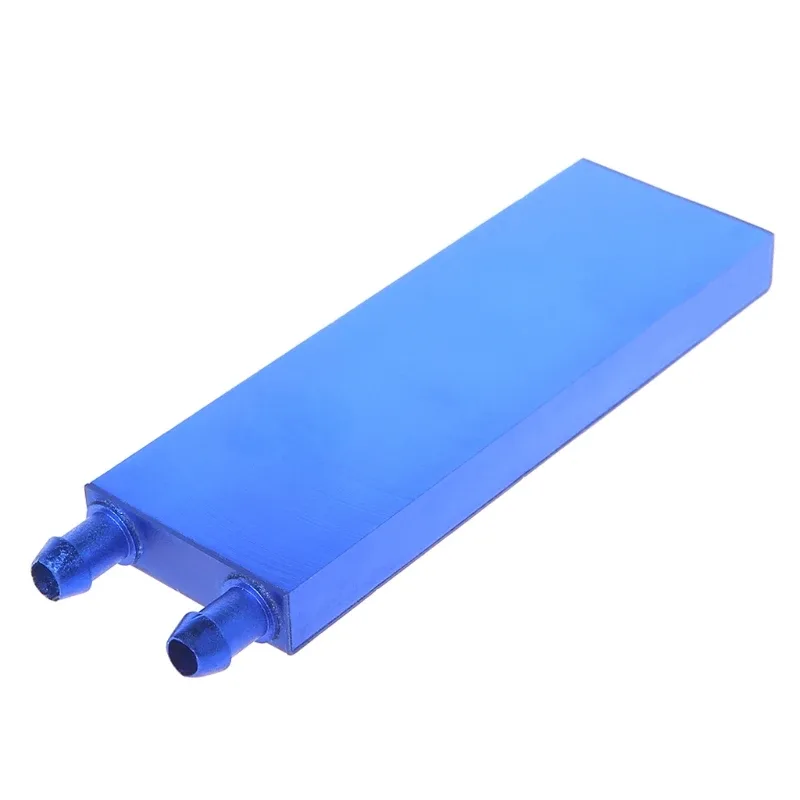 Bloc de refroidissement liquide en aluminium pour PC - Bleu - Image 2