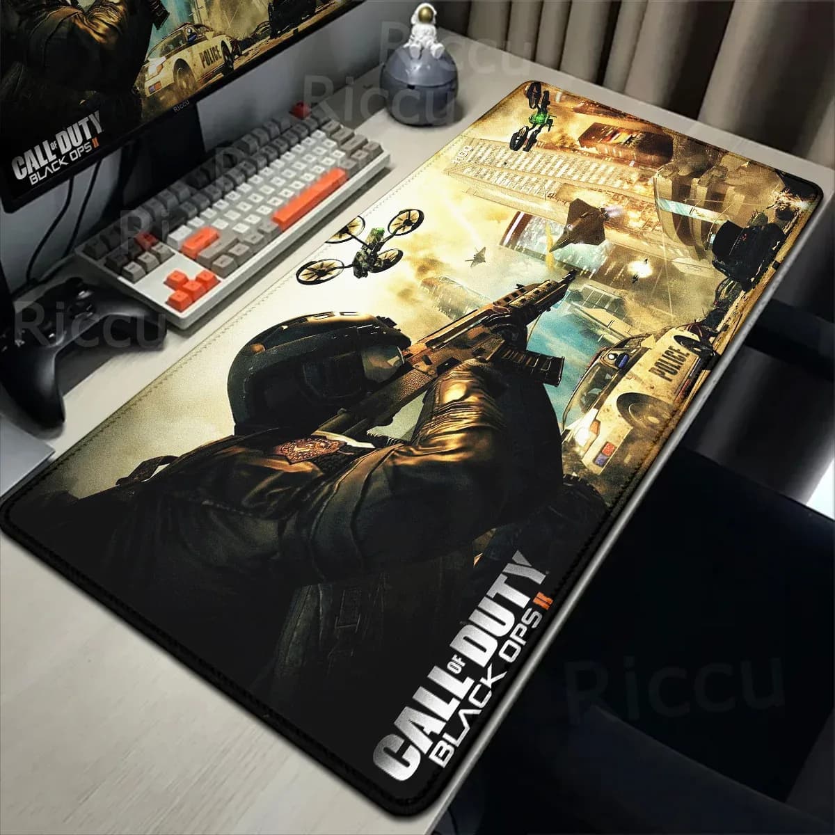 Tapis de souris gaming XXL Call of Duty - Format étendu slide 11