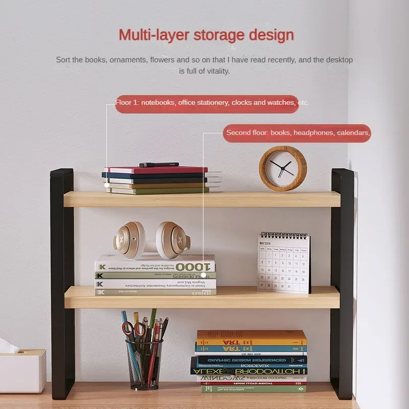 Étagère de rangement de bureau à plusieurs niveaux - Image 4