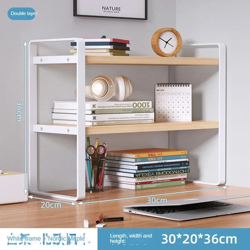 Étagère de rangement de bureau à plusieurs niveaux slide 21