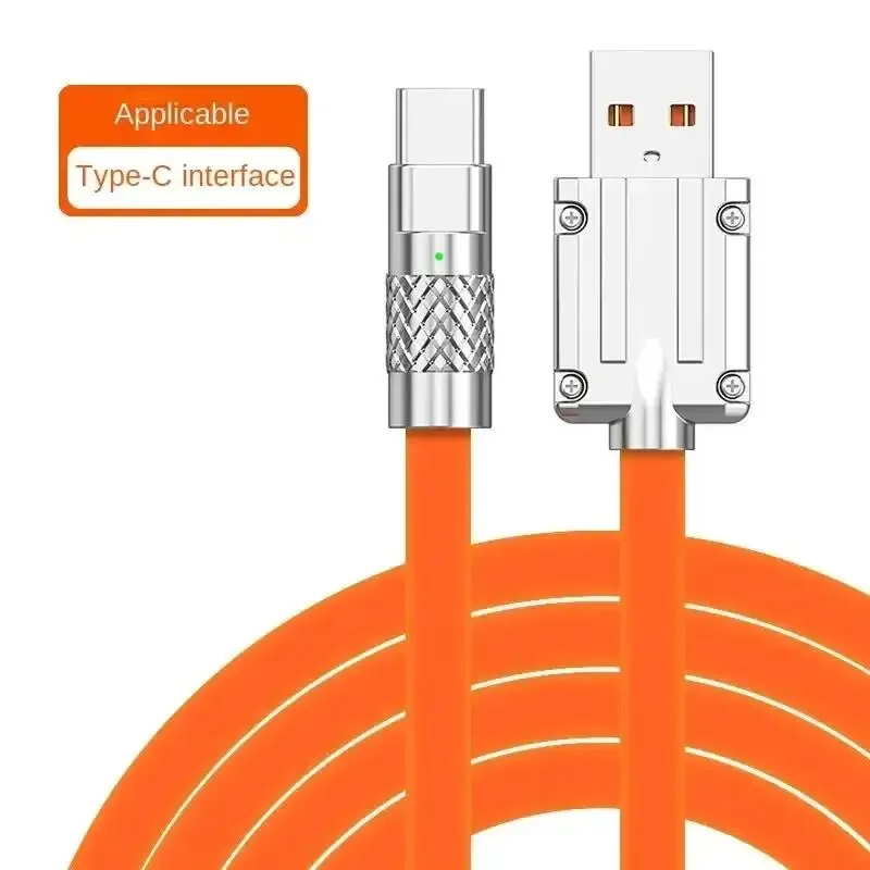 Câble de charge USB-C en silicone liquide - 120W 6A slide 8