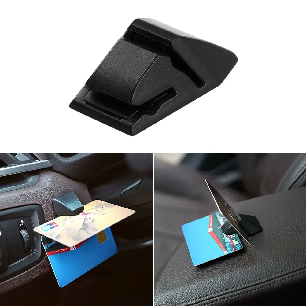Porte-carte et clip de rangement multifonction pour voiture slide 6