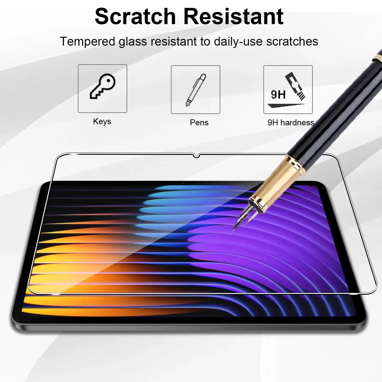 Protection écran en verre trempé et caméra pour Xiaomi Pad 7 / 7 Pro (11,2 pouces) 2024 - Image 4