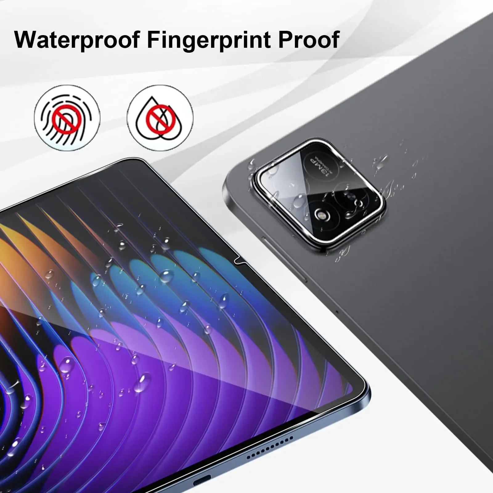 Protection écran en verre trempé et caméra pour Xiaomi Pad 7 / 7 Pro (11,2 pouces) 2024 - Image 2