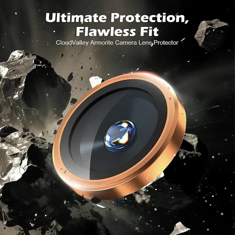 Protection d'objectif en alliage d'aluminium pour iPhone 17, 17 Air, 17 Pro Max et 17 Plus - Image 2