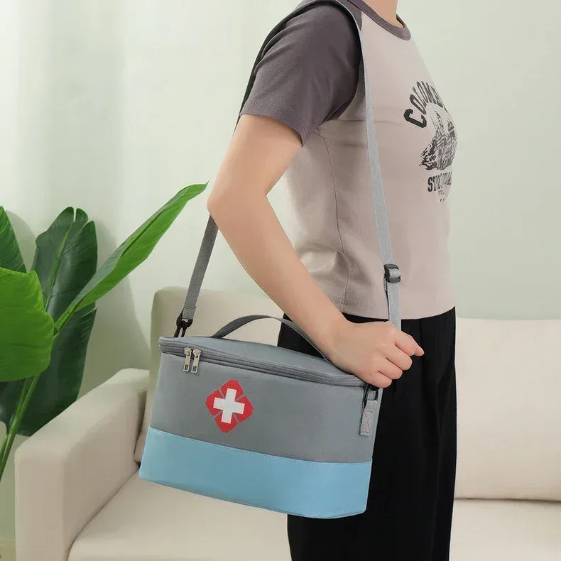 Trousse de premiers secours et sac de rangement médical de grande capacité - Image 4