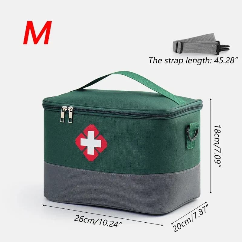 Trousse de premiers secours et sac de rangement médical de grande capacité slide 29
