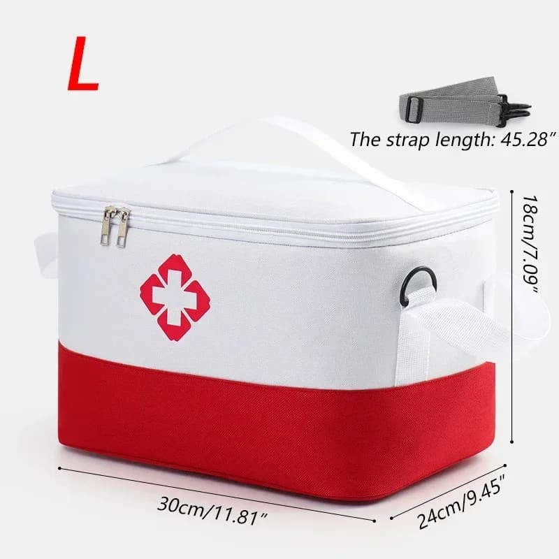 Trousse de premiers secours et sac de rangement médical de grande capacité slide 27