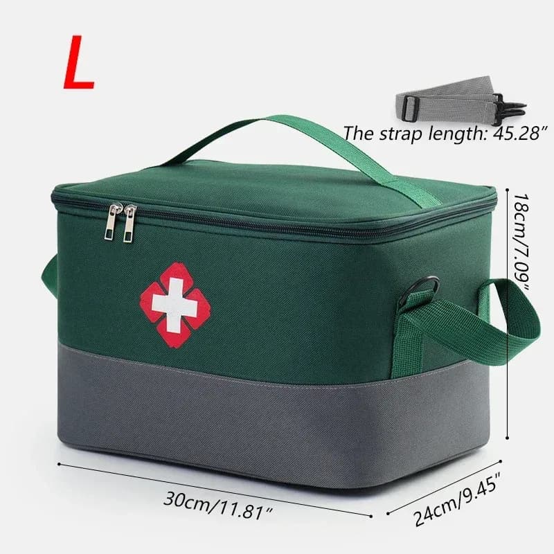 Trousse de premiers secours et sac de rangement médical de grande capacité slide 30