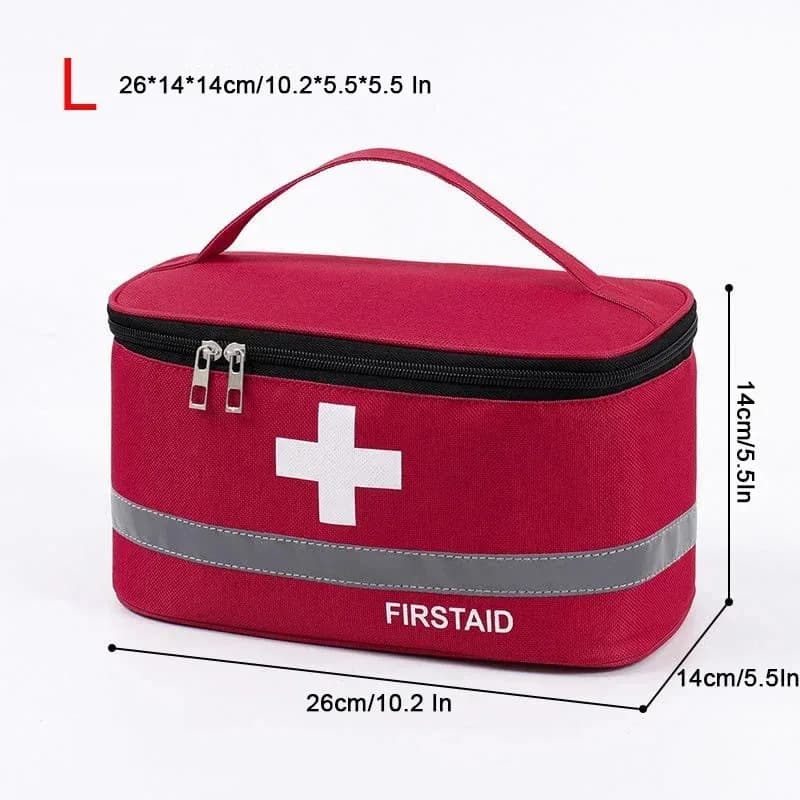 Trousse de premiers secours et sac de rangement médical de grande capacité slide 11