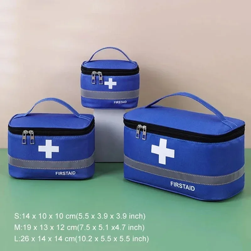 Trousse de premiers secours et sac de rangement médical de grande capacité slide 23