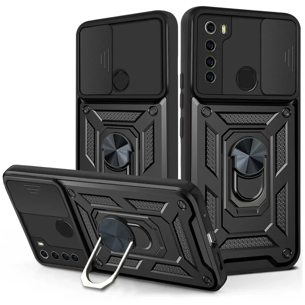 Coque Antichoc pour Xiaomi Redmi Note 8 (2021) avec Protection Caméra et Anneau Support Magnétique slide 10