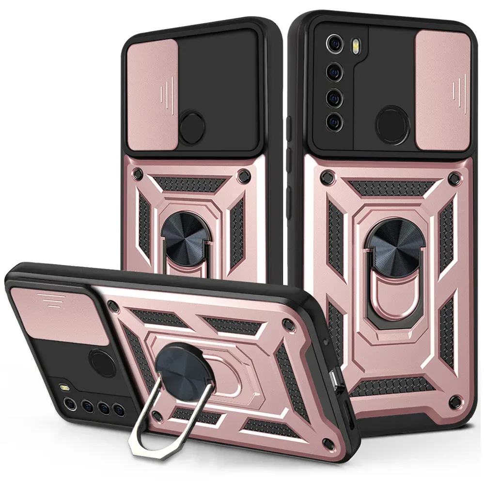 Coque Antichoc pour Xiaomi Redmi Note 8 (2021) avec Protection Caméra et Anneau Support Magnétique slide 11