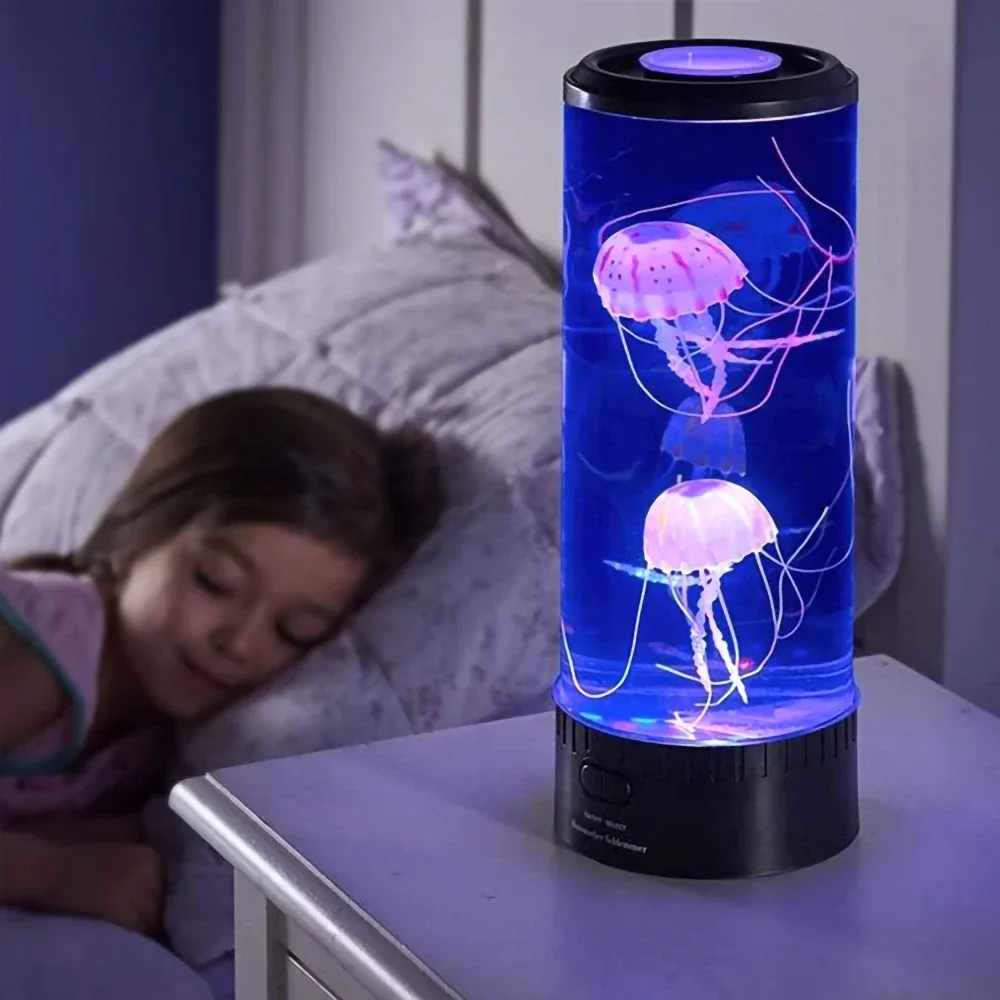 Lampe méduse LED à couleurs changeantes - Image 1