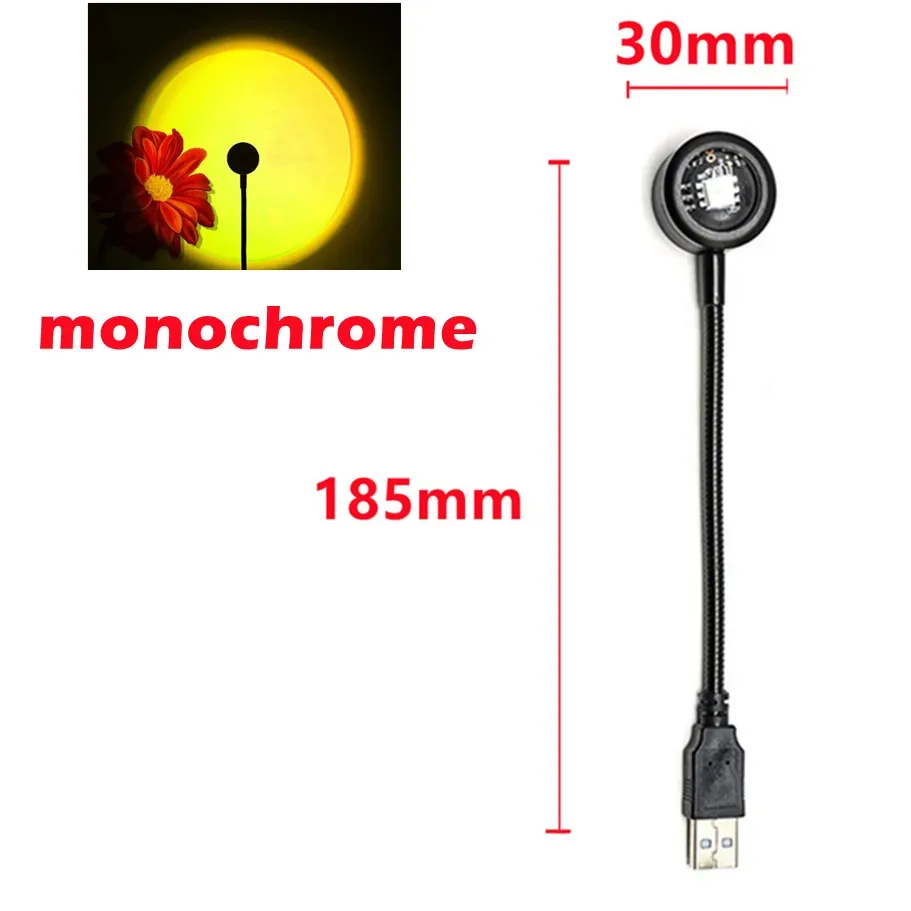 Lampe Projecteur LED Coucher de Soleil et Arc-en-ciel USB slide 9