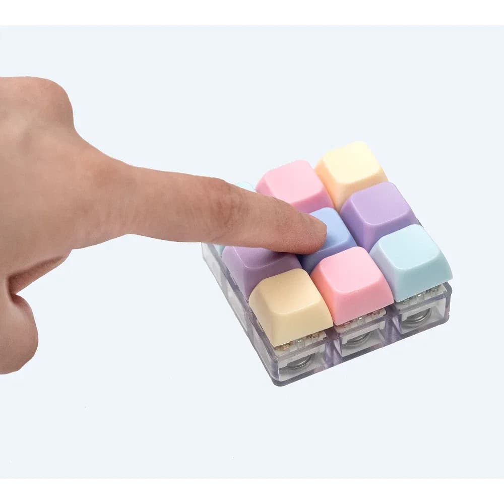 Fidget Clicker 9 Touches avec Éclairage RGB - Jouet Anti-stress slide 6