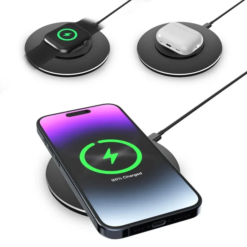 Support de charge rapide sans fil 15W pour smartphones - Image 6