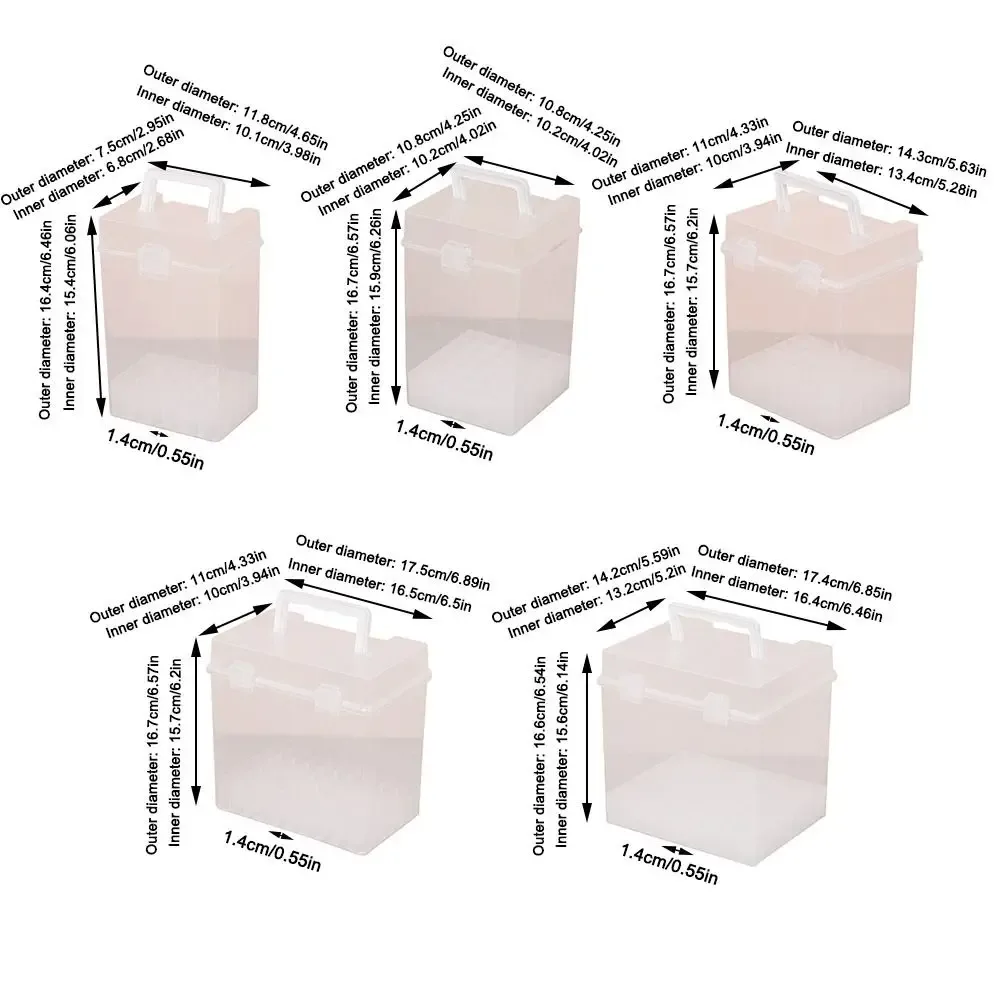 Organisateur de marqueurs portable transparent à compartiments - Image 6