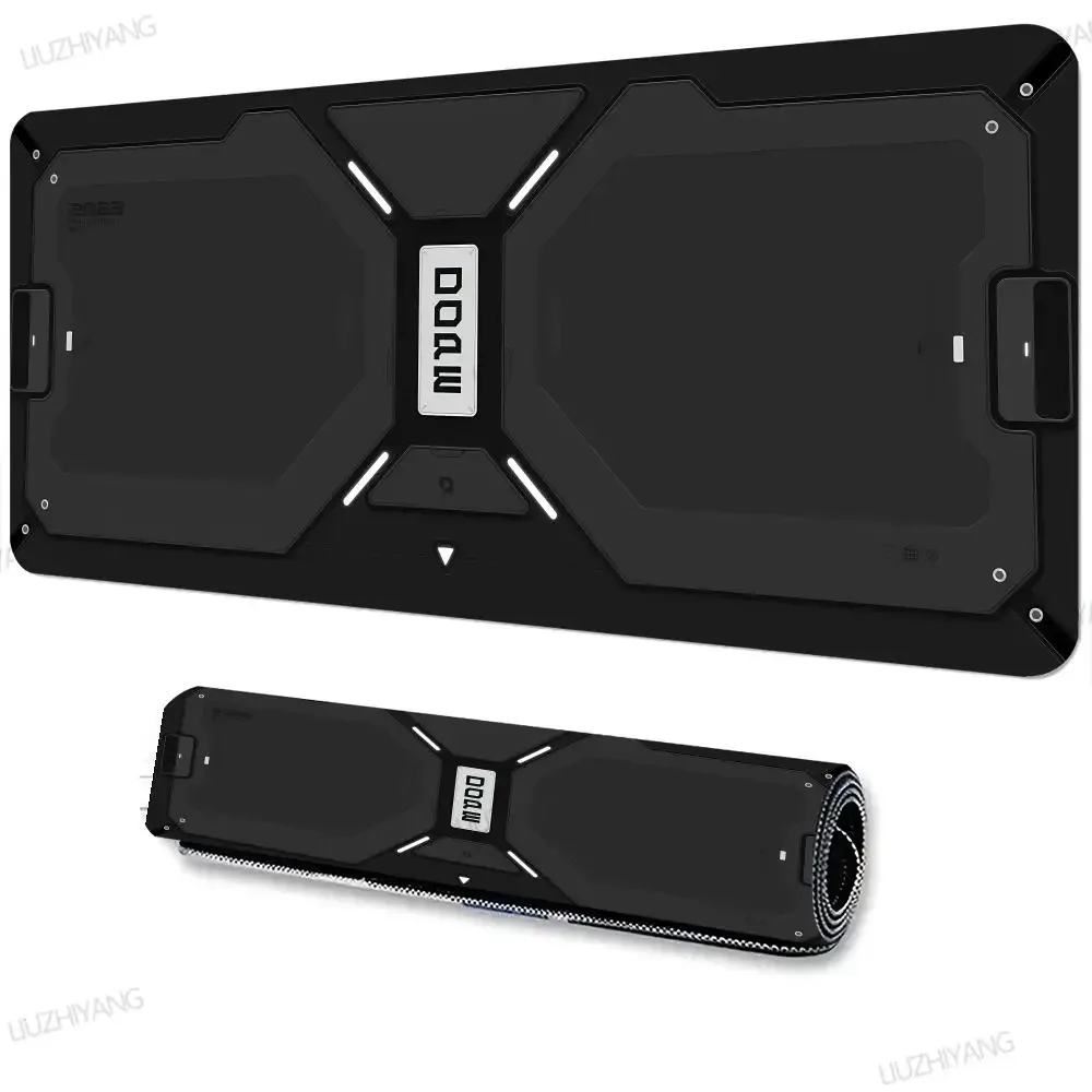 Tapis de souris gaming XXL noir antidérapant slide 13