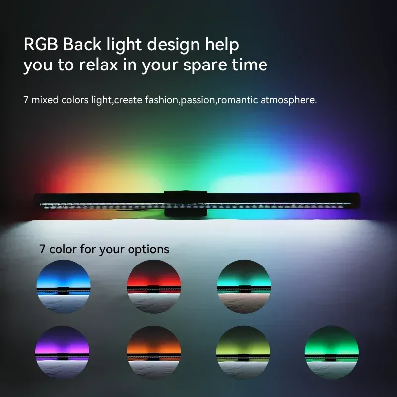 Barre lumineuse LED RGB pour écran avec intensité réglable - Image 6