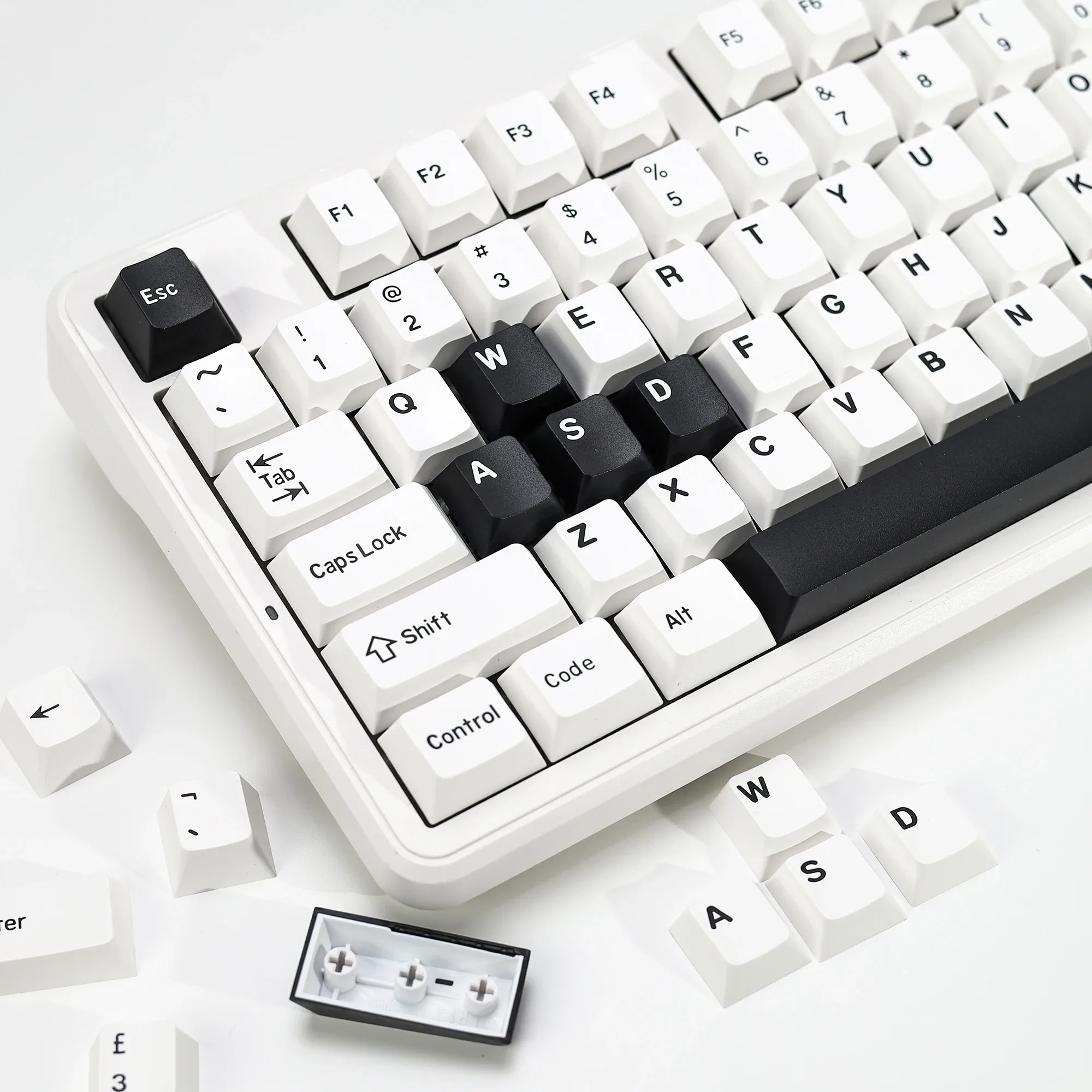 Set de touches KBDiy PBT Double Shot GMK BOW - 174 touches - Profil Cherry - Image 1