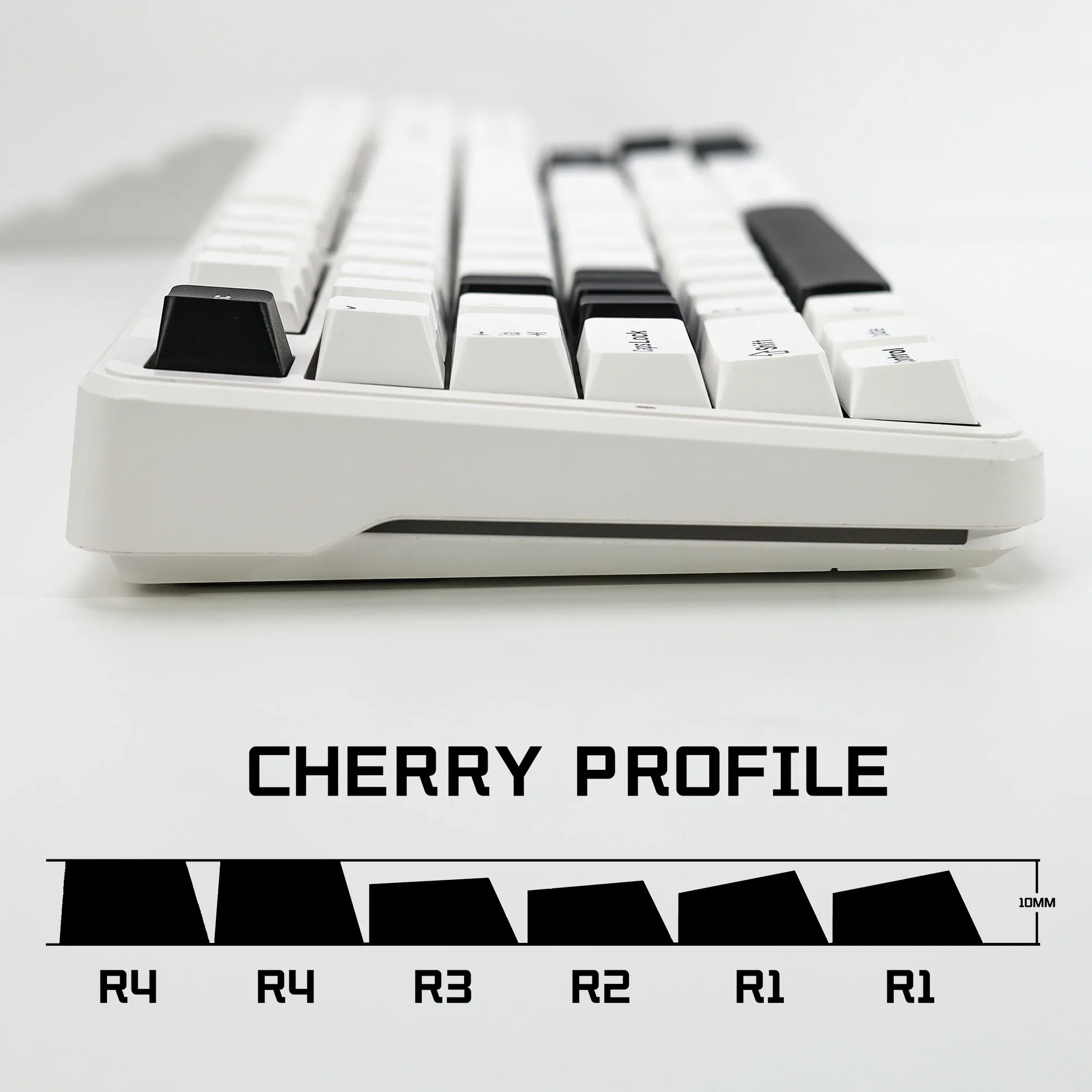 Set de touches KBDiy PBT Double Shot GMK BOW - 174 touches - Profil Cherry - Image 4