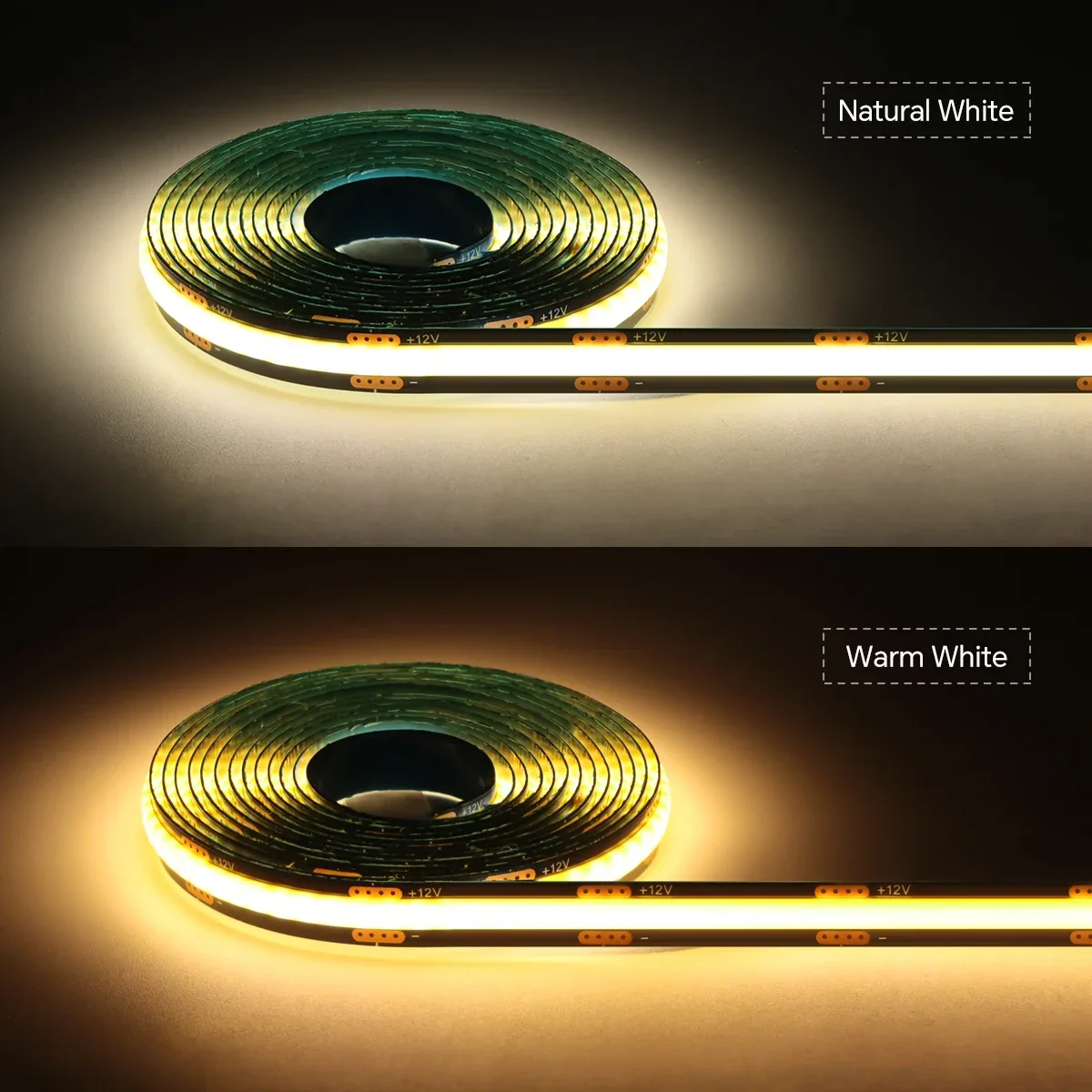 Ruban LED COB avec Capteur Tactile Invisible pour Meuble TV et Rétro-éclairage Mural - Image 6