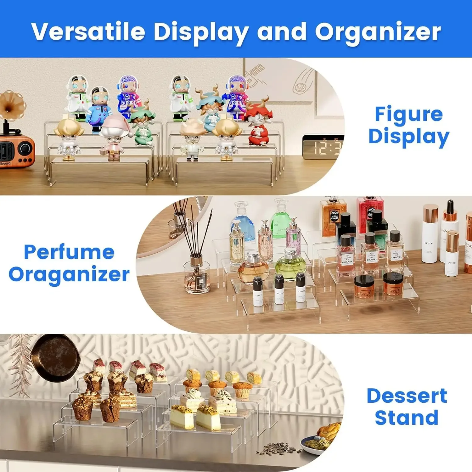 Présentoir en acrylique transparent pour figurines et objets de collection slide 4